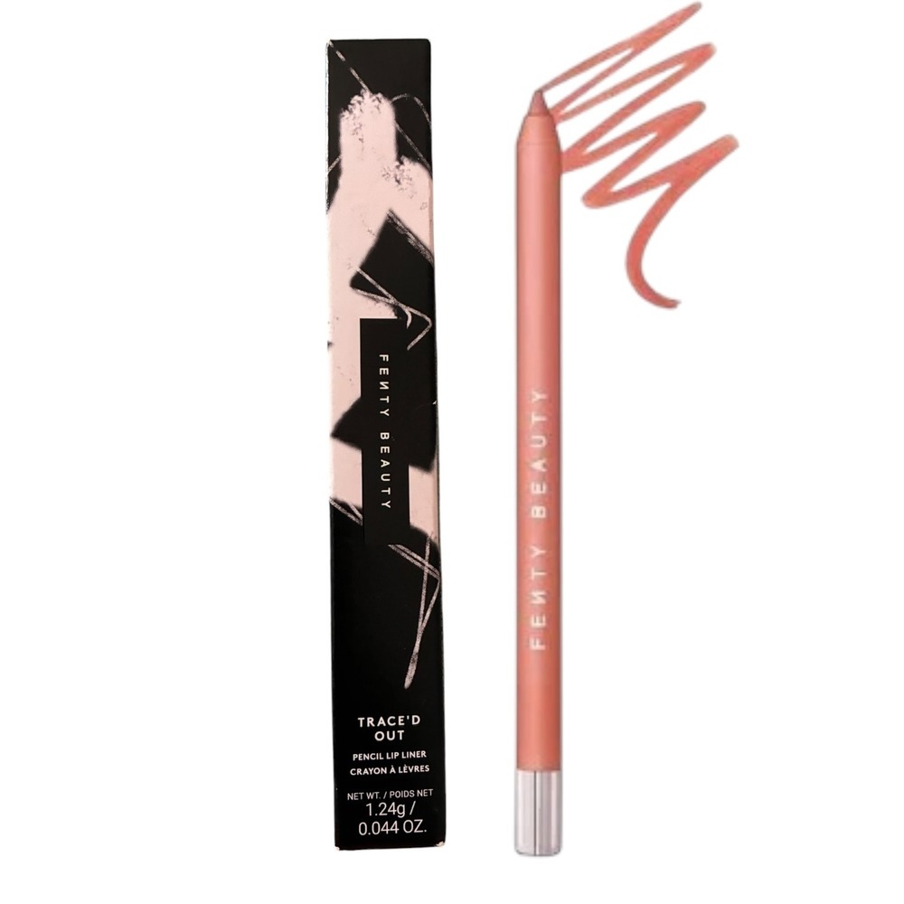 Fenty Beauty Trace'd Out Pencil Lip Liner Apri'caught 11 Peach Pink NIB Rihanna